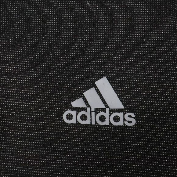 Adidas Hoodie Mens Size Large Dark Gray Climawarm Sweater Adult Pullover Stretch - Picture 6 of 7